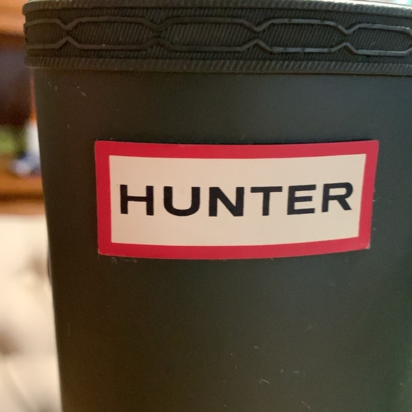 HUNTER Original Tall Boots in Hunter Green size US 7 - Picture 10 of 10